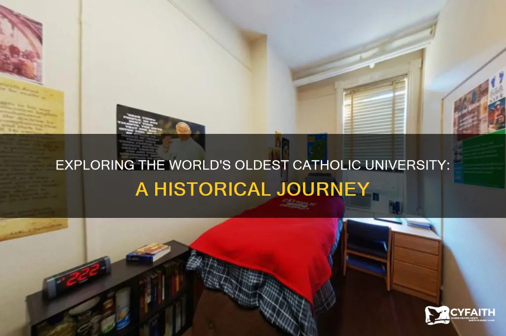 what is the oldest catholic university in the world