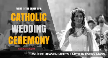 Understanding the Sacred Sequence of a Catholic Wedding Ceremony
