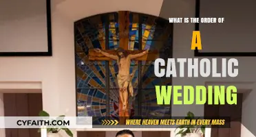 Catholic Wedding Order: Steps to the Altar