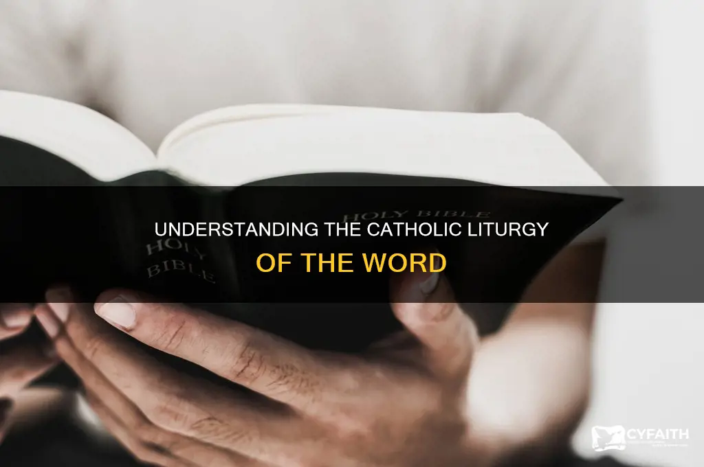 what is the order of readings catholic