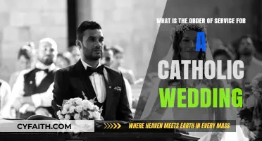 Understanding the Traditional Catholic Wedding Order of Service