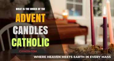 Catholic Advent Candles: Understanding Their Symbolic Lighting Order