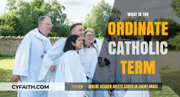 The Ordinal Catholic Term: What Does It Mean?