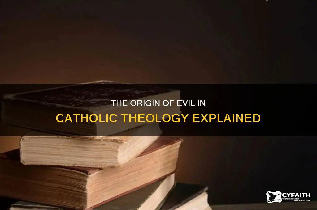 what is the oregine of evil catholic