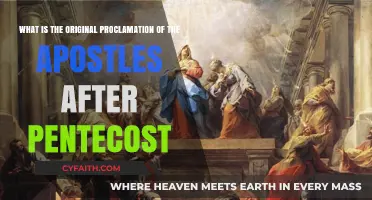 Unveiling the Apostles' Proclamation: A Post-Pentecost Perspective