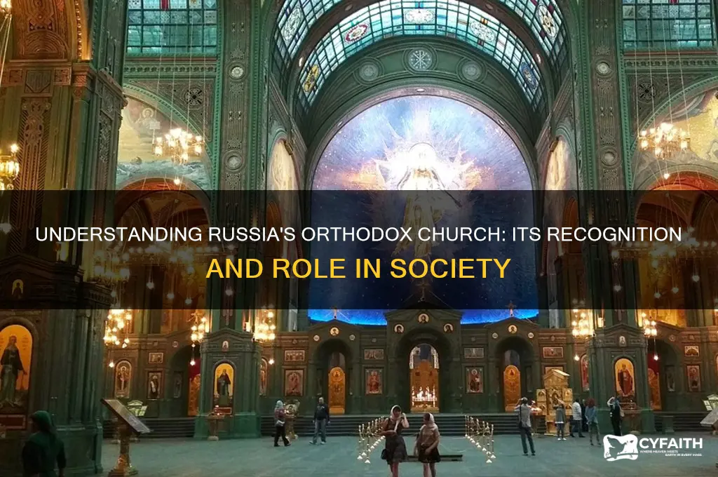 what is the orthodox church in russia recognized as