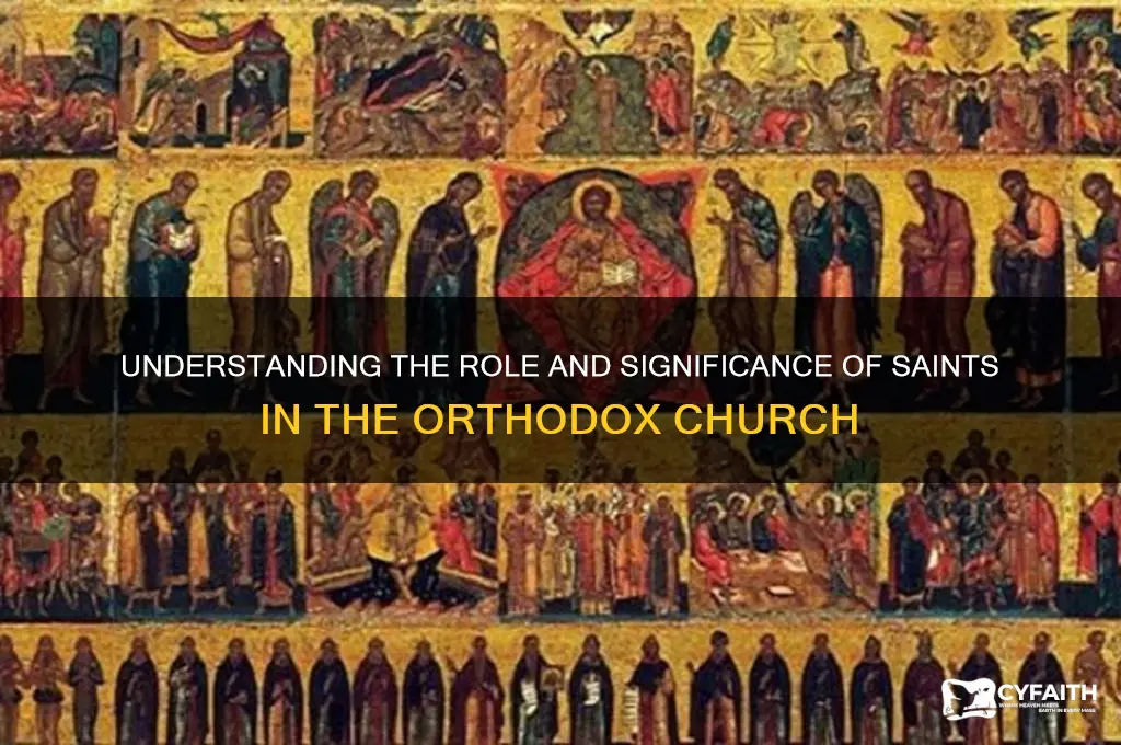 what is the orthodox church saints