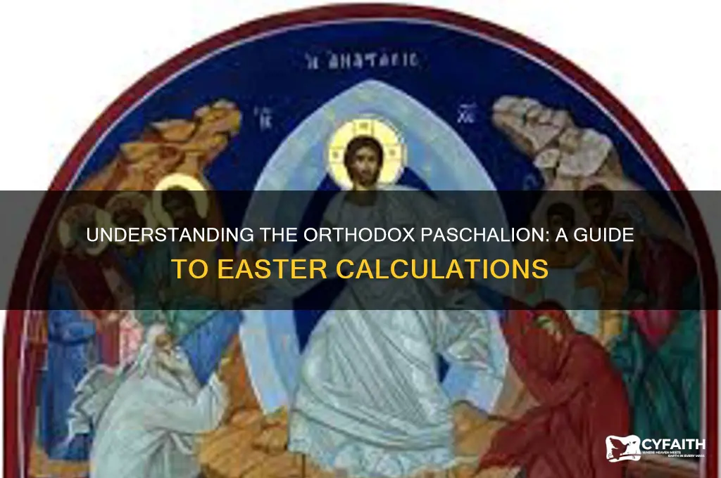 what is the orthodox paschalion