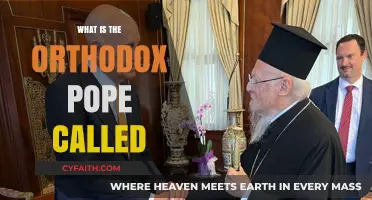 Understanding the Title: What is the Orthodox Pope Called?