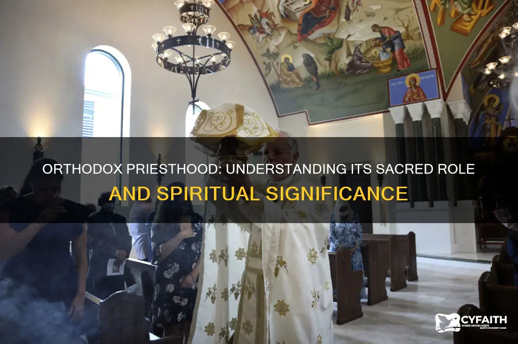 what is the orthodox understanding of preisthood