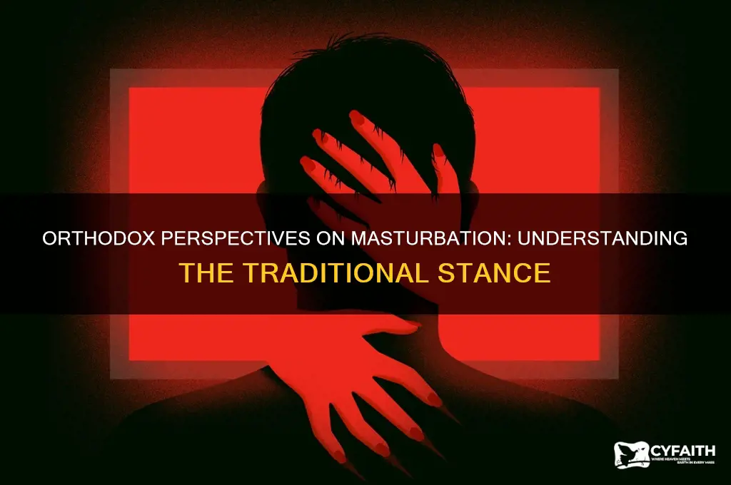 what is the orthodox view on masturbation