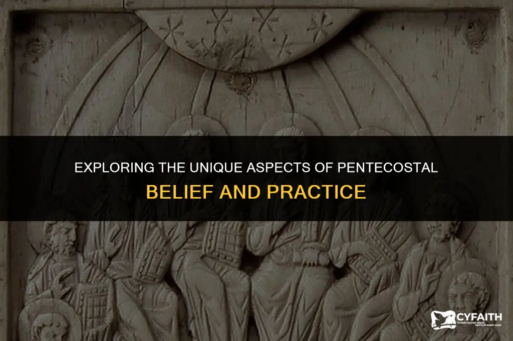 what is the pentecostal distinctive