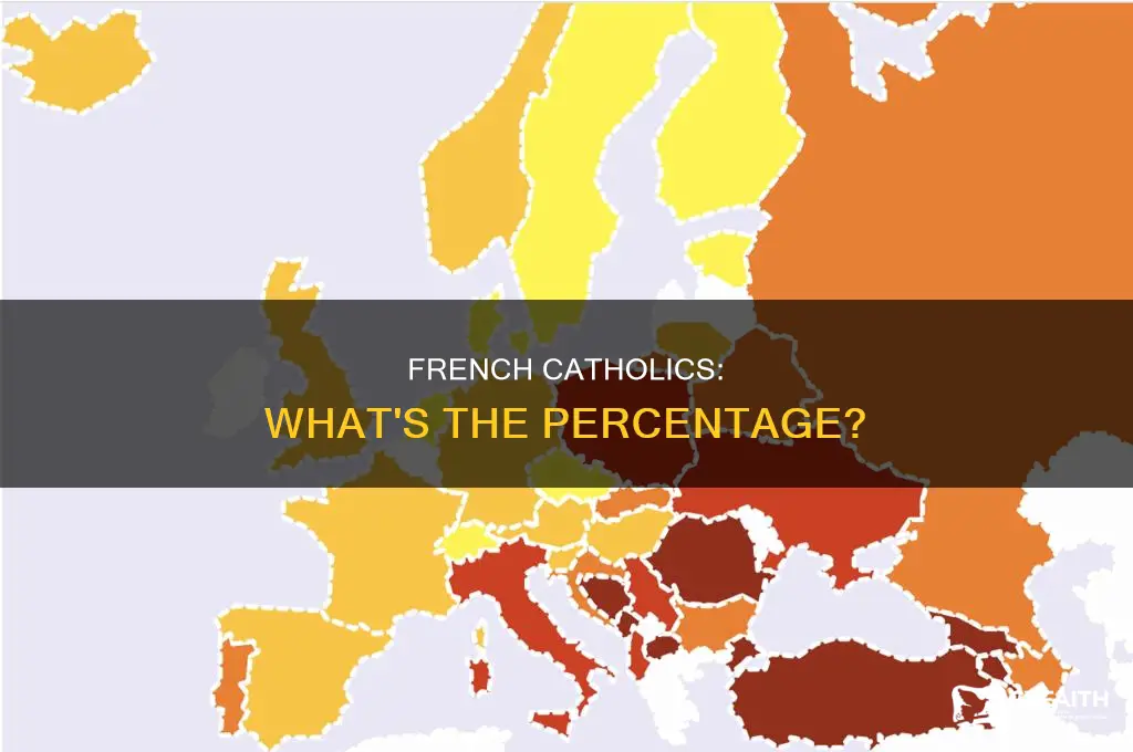 what is the percentage of catholics in france