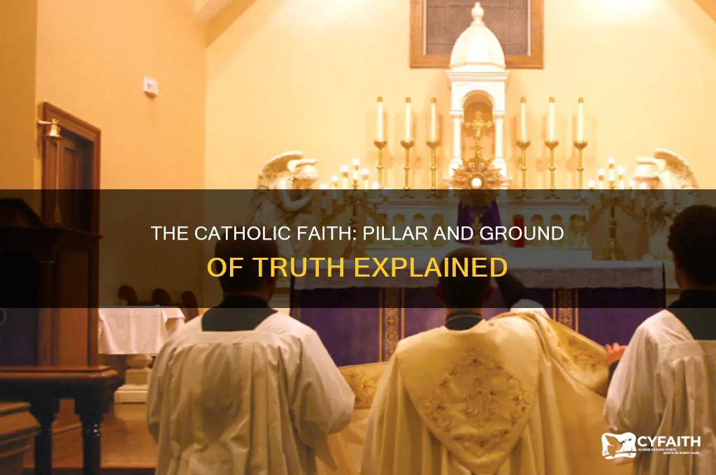 what is the pillar and ground of the truth catholic