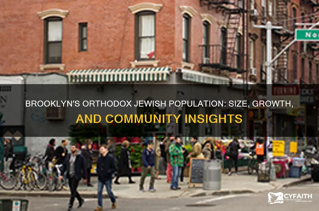 what is the population of orthodox jews in brooklyn
