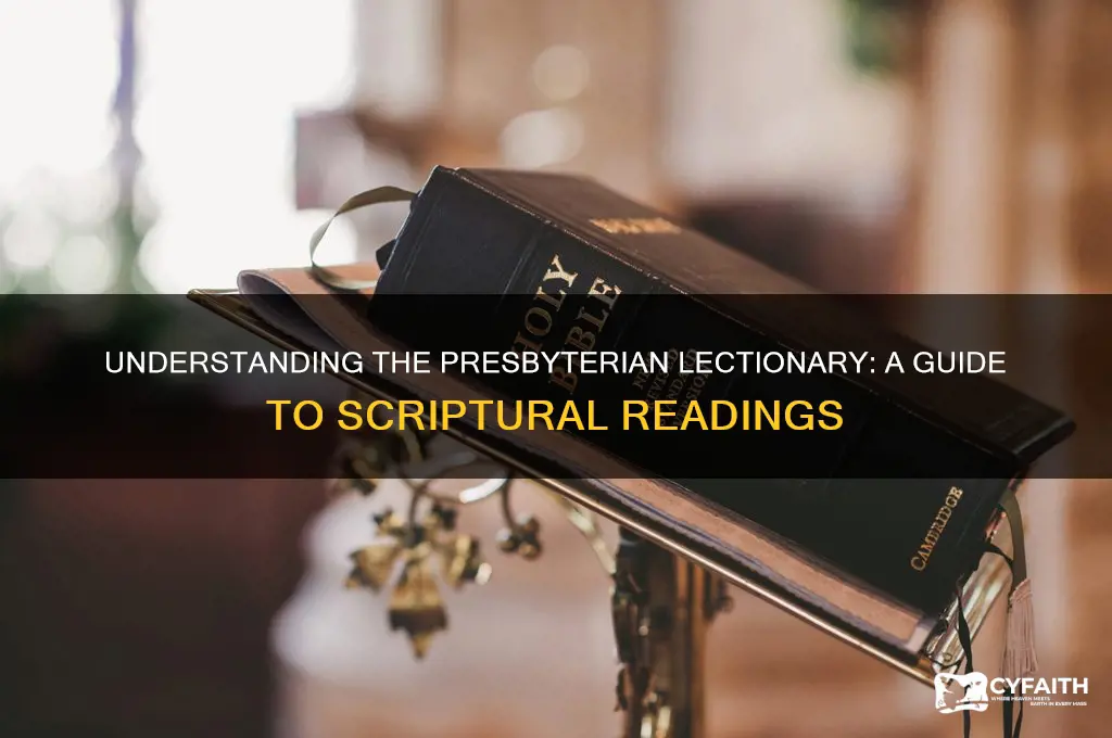 what is the presbyterian lectionary