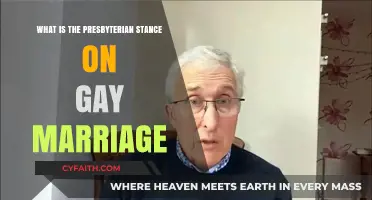 Understanding the Presbyterian Church's Position on Same-Sex Marriage