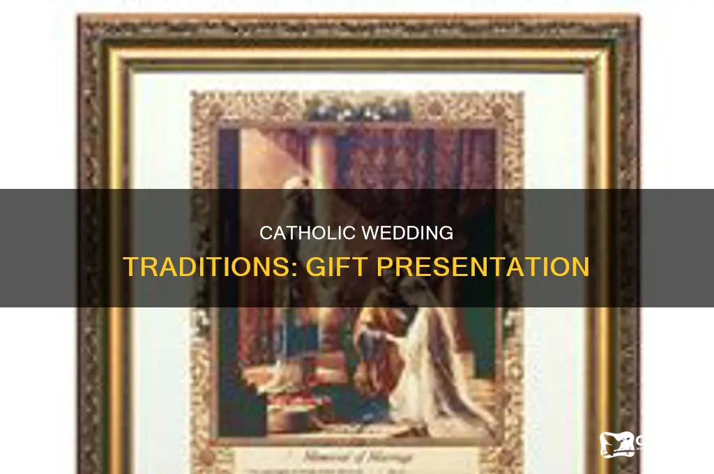 what is the presentation of gifts catholic wedding