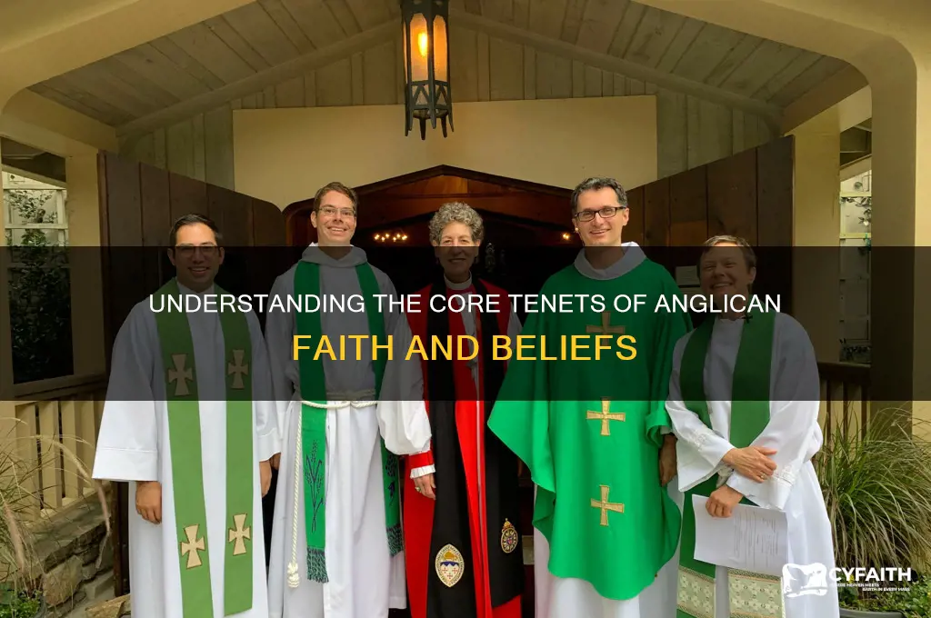 what is the primary belief of anglican