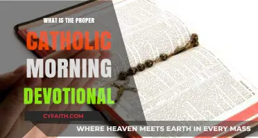 Morning Devotion: A Catholic's Guide to Starting the Day