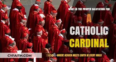 Addressing a Catholic Cardinal: Understanding the Proper Salutation and Etiquette