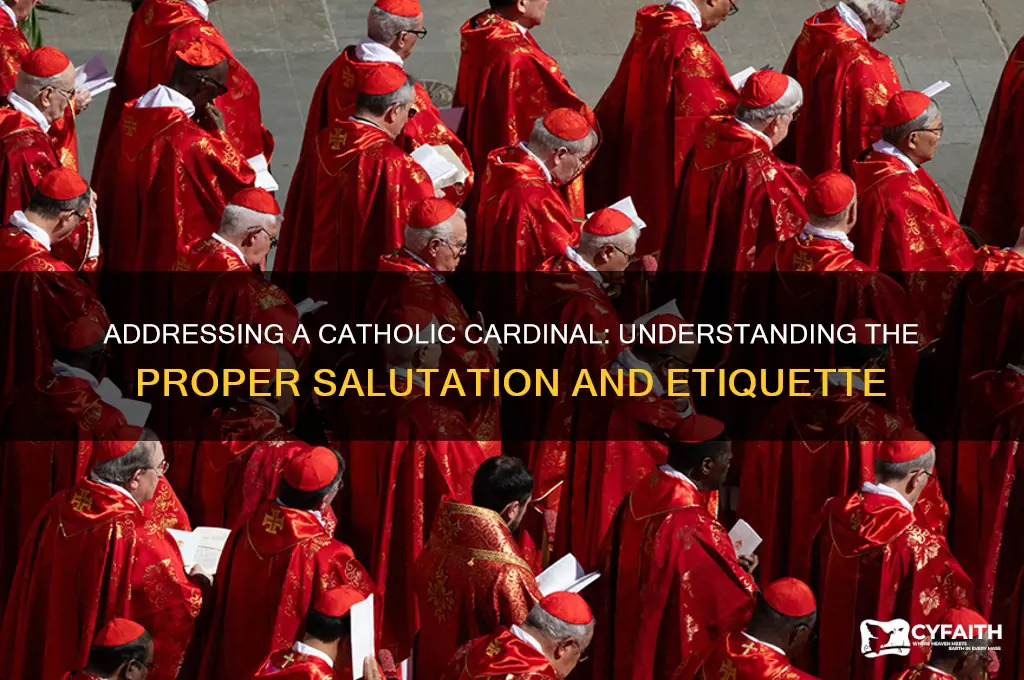 what is the proper salutation for a catholic cardinal