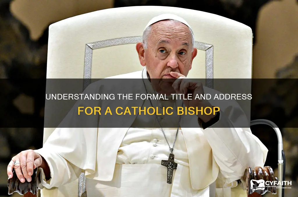 what is the proper title for a catholic bishop
