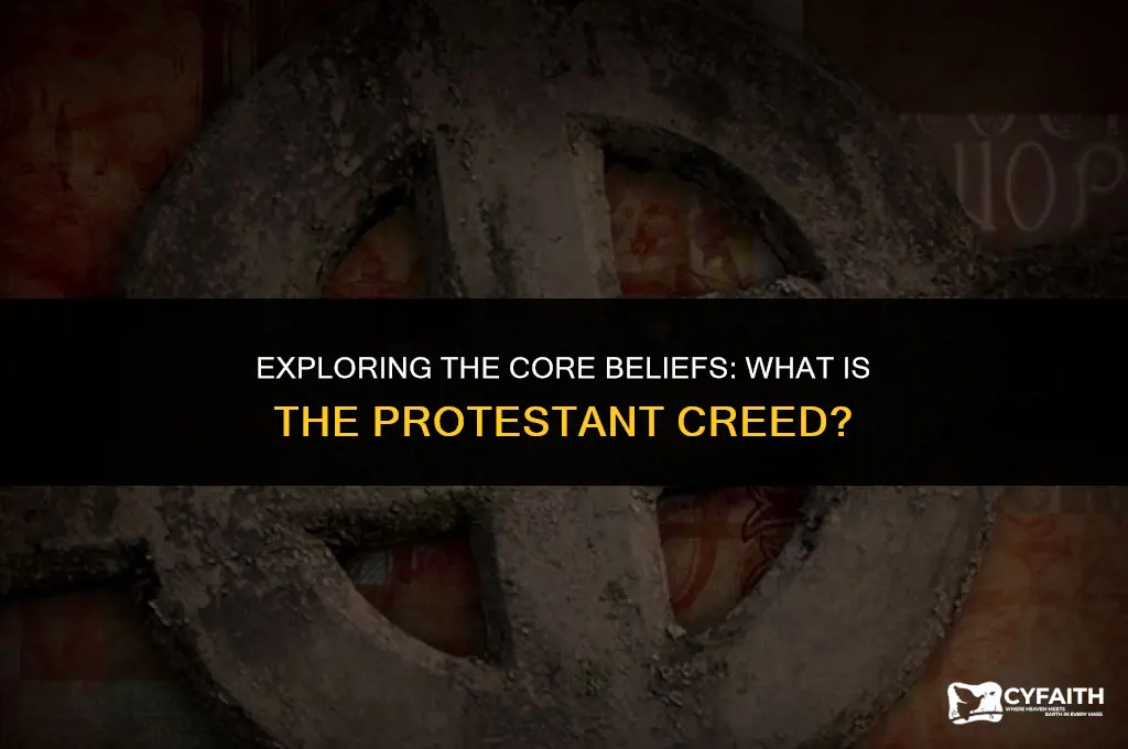 what is the protestant creed