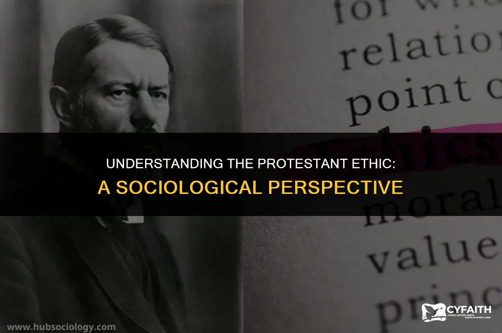 what is the protestant ethic in sociology