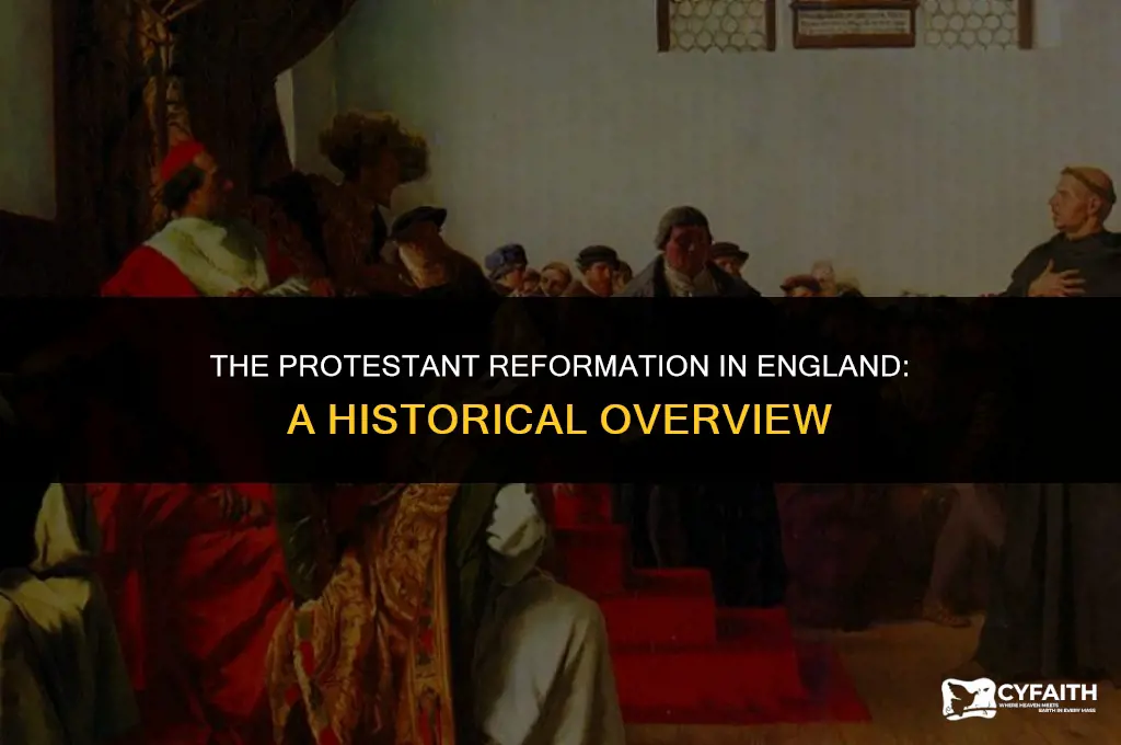 what is the protestant reformation in england