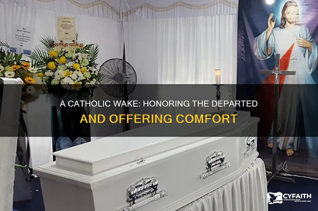 what is the purpose of a catholic wake