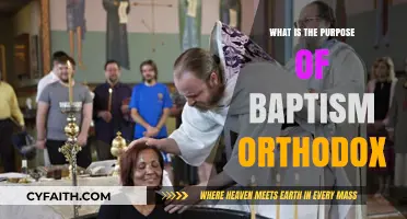 Understanding the Sacred Purpose of Baptism in Orthodox Christianity