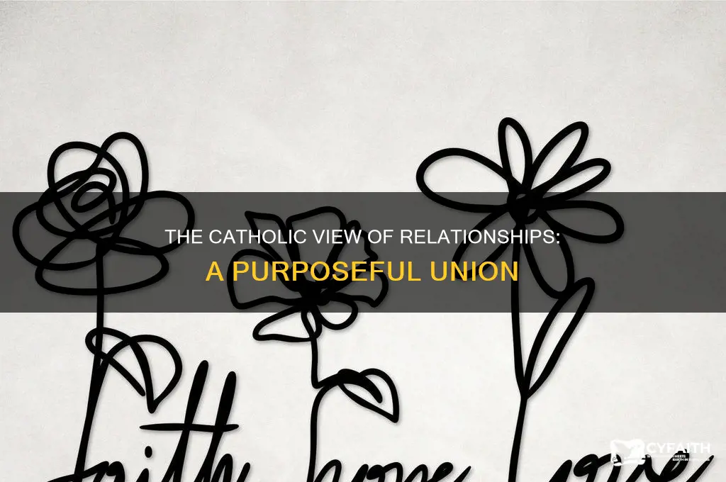 what is the purpose of relationships for catholics