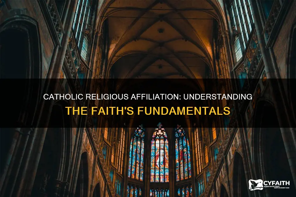 what is the religious affiliation of a catholic