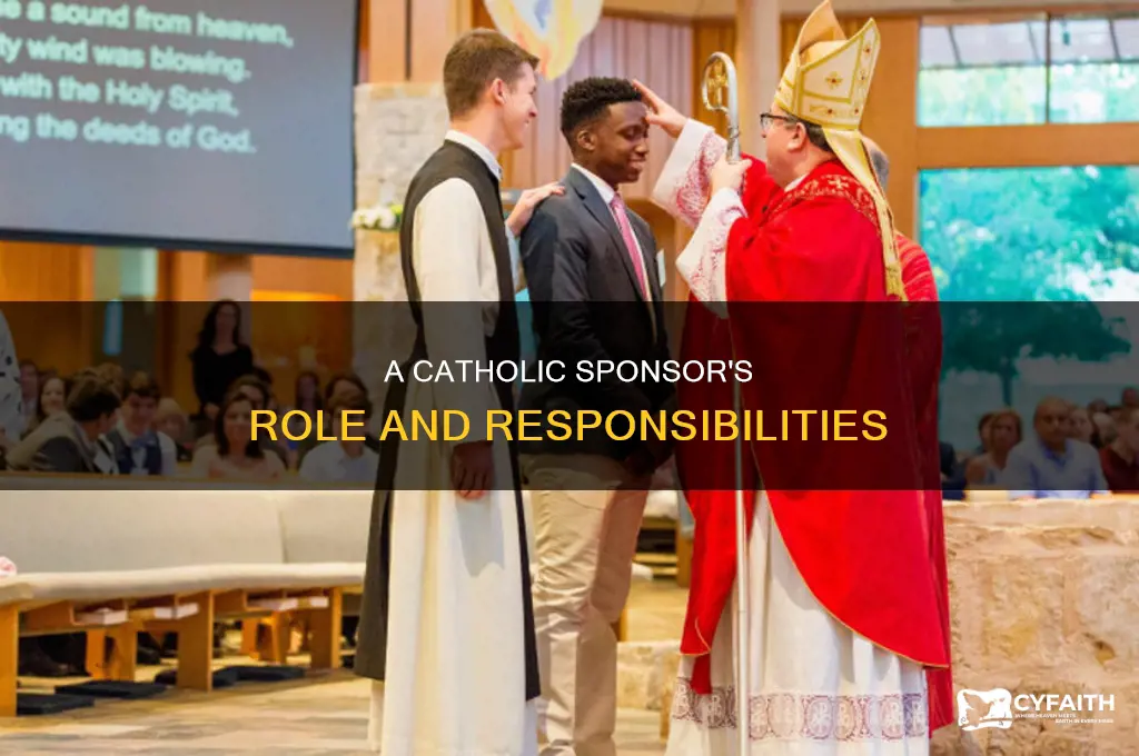 what is the responsibility of a catholic sponsor