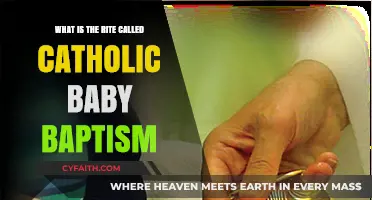 Baptism: A Catholic Baby's Rite of Passage
