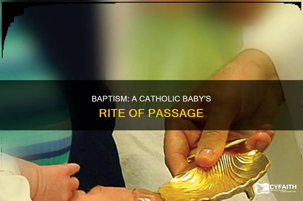 what is the rite called catholic baby baptism