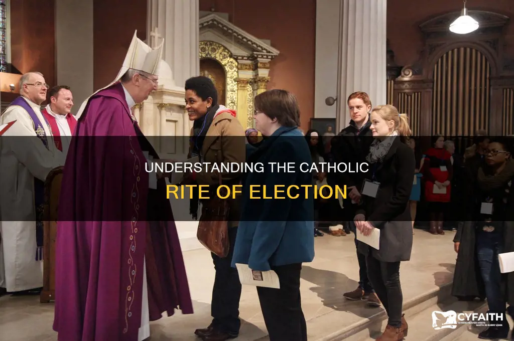 what is the rite of election catholic