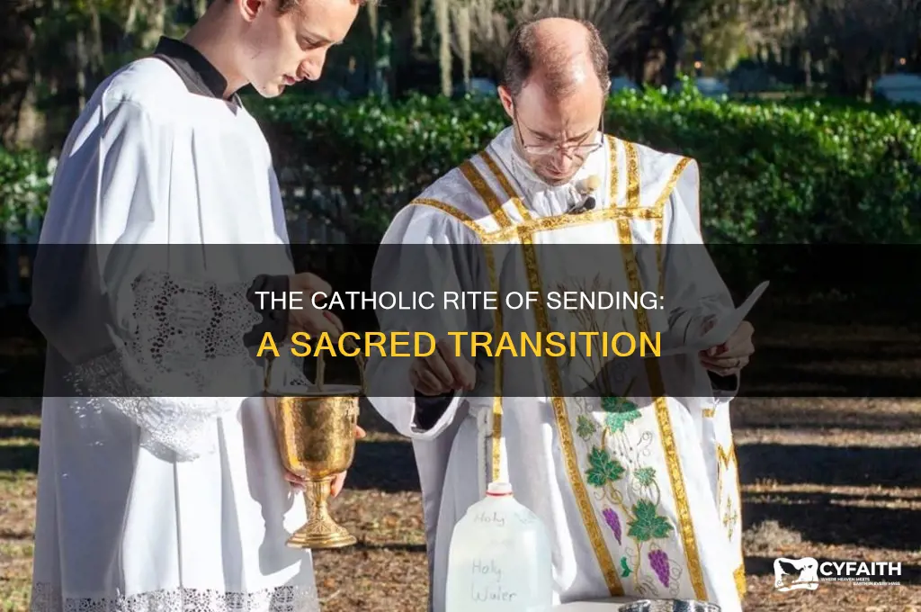 what is the rite of sending catholic