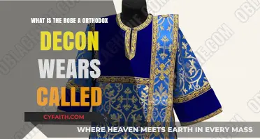 Understanding the Orthodox Deacon's Robe: Name, Significance, and Tradition