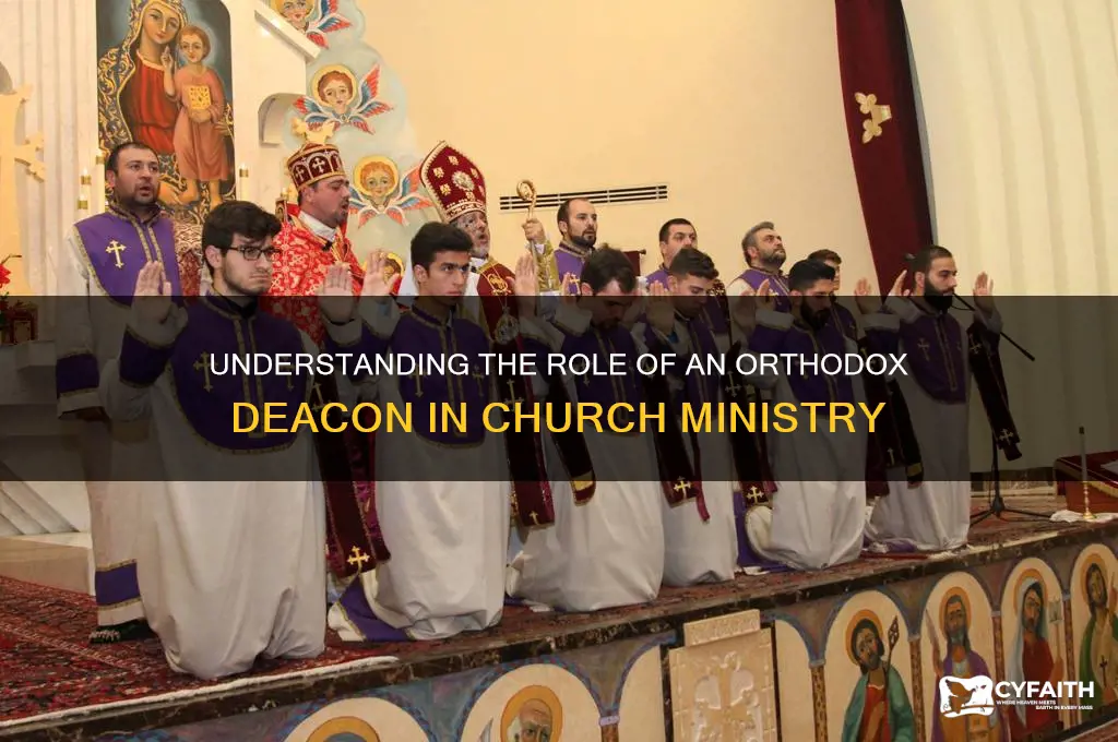what is the role of an orthodox decon