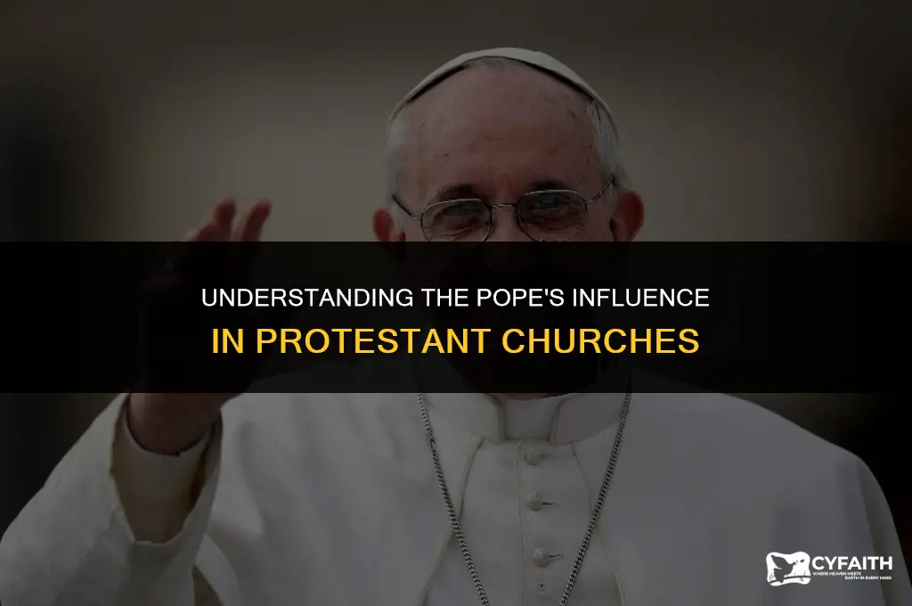 what is the role of the pope in protestant church