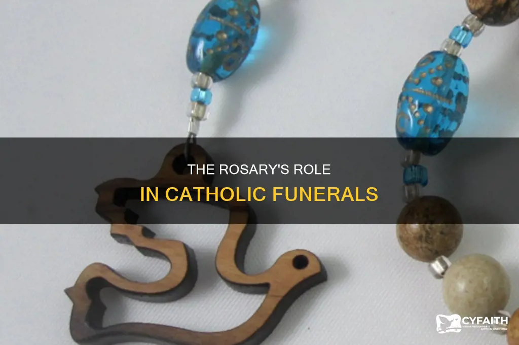what is the rosary at a catholic funeral