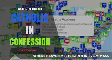 Confession Rules for Catholics: A Guide