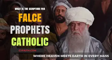 False Prophets: Scripture and Catholic Teachings