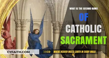 The Seven Catholic Sacraments: Their Names and Meanings