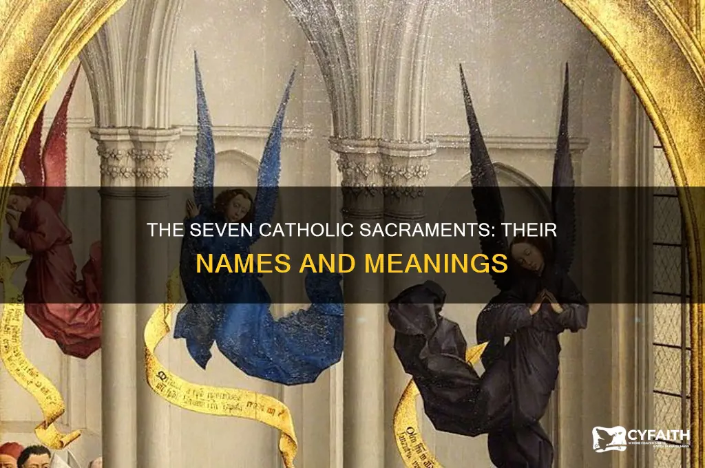 what is the second name of catholic sacrament