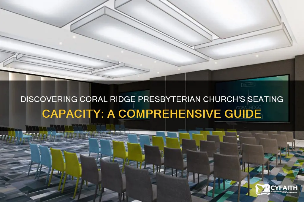 what is the seeting capacity of coral ridge presbyterian church