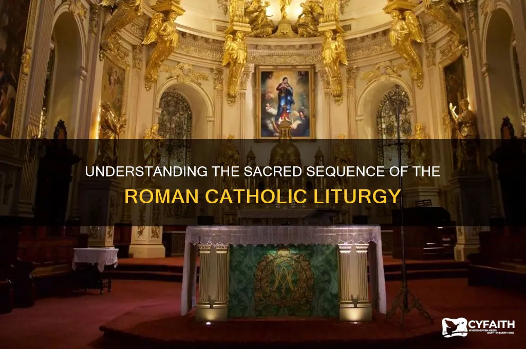 what is the sequence in the roamn catholic liturgy