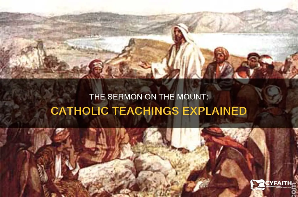 what is the sermon on the mount catholic